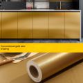 Self-adhesive Brushed Sticker Stainless Steel Air Conditioner Washing Machine Cabinet Door Waterproof Wallpaper Home Decoration. 