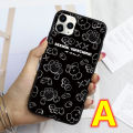 For Infinix Hot 11 11s original niche black Kaws phone case. 