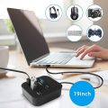 Smart Mini USB HUB All in 1 Combo 3 Ports USB 2.0 Splitter Adapter TF SD SDHC M2 MS MMC Slot Card Reader for PC Laptop Desktop. 