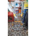 Aluminum Hand Luggage Trolley Folding Trolley Cart Portable Hand Trolley carrying MAX Load 85 KG. 