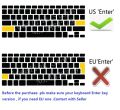 Silicon US Layout For Macbook Pro 13 2020 M1 Chip A2338 Keyboard Cover For Macbook M1 Chip Pro 13 A2338 Keyboard Skin Protector. 