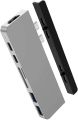 HyperDrive USB C Hub, Sanho Duo 7-in-2 USB-C Adapter. 