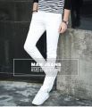 Perfect Slim Fit Jeans in White Color for Casual and Party Wear  New Fashion. 