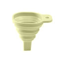Novelty silicone folding funnel telescopic long Style funnels for household liquid dispensing Kitchen Gadgets blue. 