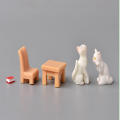 Decorate A Room Cartoon Cute Kitten Resin Crafts Cat Animal Accessories Creative Microlandscape. 