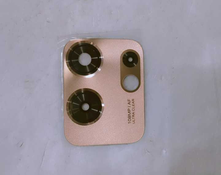 Infinix Zero 30 4G Replacement Back Camera Glass Lens For Infinix Zero 30 4G _ Gold