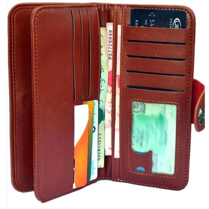 BOVIS Men Wallets Fashion Long PU leather Long Wallet Business Wallets PU Clutch Wallets Wallets Travel Purses Coin Pouch ID Credit Cards Holders best for men and boys