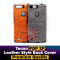 Tecno Pop 2F Back Cover Soft Leather Case For Tecno Pop 2F. 