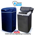 Original Washing Machine Cover Waterproof & Dustproof UV Coated- Fits Haier, Dawlance Top Load, Front Load, Twin Tub/ Double Tub Washing Machine Cover with Zipper - All Sizes & Models - Home Essentials. 