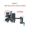 Original WiFi Flex Cable for iPhone 14 Plus Pro Max Wireless Wi-Fi Signal Antenna Ribbon Parts. 