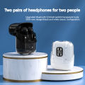 Lightingqueen DX16 TWS Earbuds ANC Active Noise Cancellation In-ear four-ear version. 