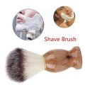 New Natural /Pure Badger Hair Resin Handle Men's Shaving Brush Barber Salon Men Facial Beard Cleaning Appliance. 