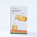 Modern Glass Bedside Water Carafe with Tumbler Set 680 ml. 
