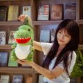 New Fashion Creative 3D Dinosaur Backpack Cute Animal Cartoon Plush Backpack Dinosaurs Bag for Children Kids Boy Gifts. 