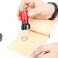 Self-inking Stamp Educational Self-inking Teacher Clock Stamper. 