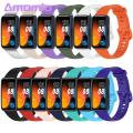 Tpu Watch Strap Huawei Band 8 Soft Tpu Watch Strap Adjustable Length Multi Holes Durable Waterproof Replacement Bracelet Wristband Non-allergic Watch Strap. 