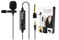 Computer Collar Lavalier Microphone MAONO AU-100 Condenser Clip On Lavalier Microphone with 6 Meters Audio Cable For Mobile Camera DSLR PC. 