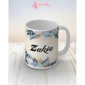 Zakia name mug. 
