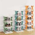 Simple Shoe Rack Shoe Storage Organizer, Compact Shoe Shelf, Door Shoe Cabinets Bathroom Shelving Closet Organizer (6 Layer). 