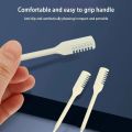 RN  2-in-1 Nasal Hair Cutter, 2024 New Double Sided Nose Hair Knife, Nostril Hair Remover Tool, Portable Manual 360° Rotating Nose Hair Trimmer with Ear Picker for Women Men(Cream,3pcs). 