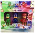 PJ Mask 3 Action Figures Toy Set - Excellent Quality. 