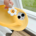 Creative Slippers Silicone Phone Case For iphone12promax 13pro 11all-inclusive Phone Case. 