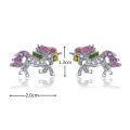 FASH 1*Set Girl Lucky Unicorn Necklace / Bracelet / Adjustable Ring / Stud Earrings Fashion Jewelry Luxury Color Diamond Horse Jewelry. 