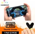 Gaming 1 Pair / 2 Gloves Pubg Thumb Gloves Pubg / Free Fire Finger Sleeve Accessories Controller For Pubg Mobile Trigger Triger gamepad. 