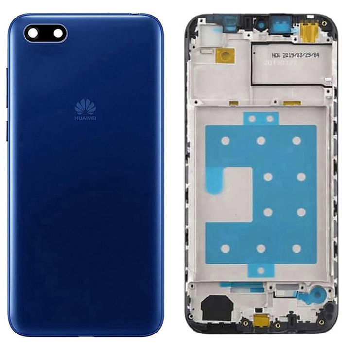 Huawei Y5 Prime 2018 Middle Frame Housing with Power Volume Buttons ...