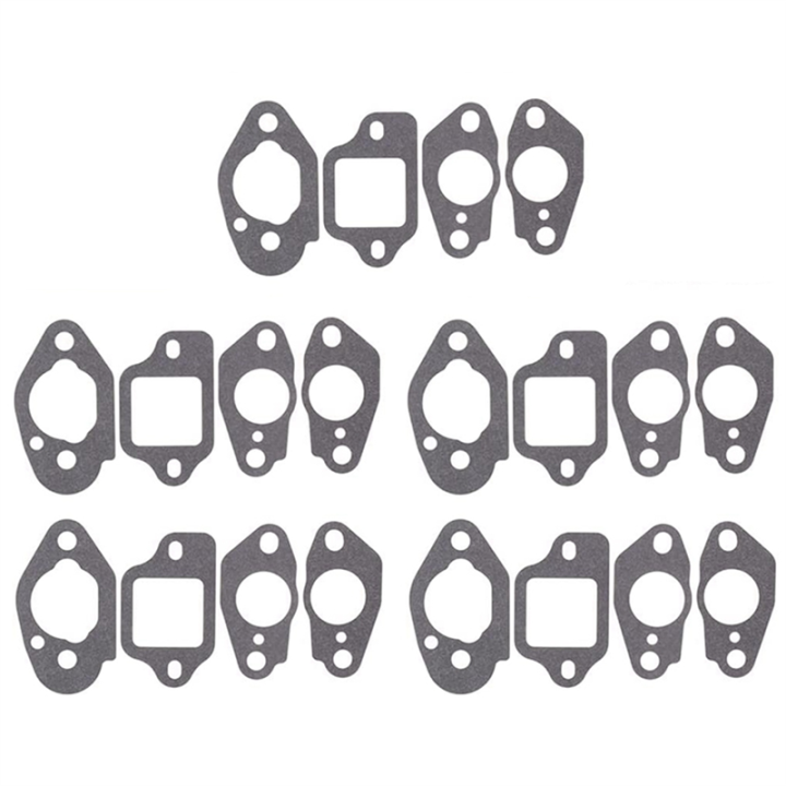 10Set Carburetor Insulator & Gasket for GCV160 GCV190 16211-ZL8-000 Carburetor Gasket Kit Chainsaw Parts & Accs