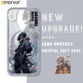 AMORVOR for Samsung A10 Back Cover Naruto Uchiha Itachi Phone Cover Camera Protection Transparent TPU Soft Case. 
