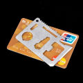 1 Silver [HOT] Wallet Card Knife EDC Outdoor Pocket Tools High Quality Camping Multi-Functional Combination Tool Stainless Steel Accessories. 
