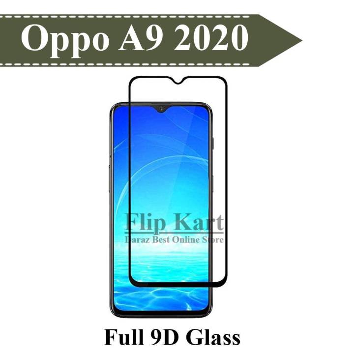 OPPO A9 2020 Glass Protector 9D|5D|6D|10D|11D|21D Black Tempered Glass Screen Protector Full Glue Edge To Edge For Oppo A9 2020