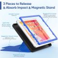Ztôtôp Case îPâd 9th/8th/7th Generation Case, [6 Magnetic Angles] Highly Protective & Shock Absorption Cover with Pencil Holder for îPâd 10.2 Inch 2021/2020/2019 - Blue. 