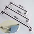 Bathroom Tub Toilet Stainless Steel Handrail Grab Bar Shower Safety Support Handle Towel Rack(30cm). 