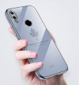 For Huawei Nova 3 Cover + Wrist Strap Fashion Shiny Maple leaf Plating Square Bumper Phone Case Soft TPU Silicone Shockproof Protective Back Cover. 