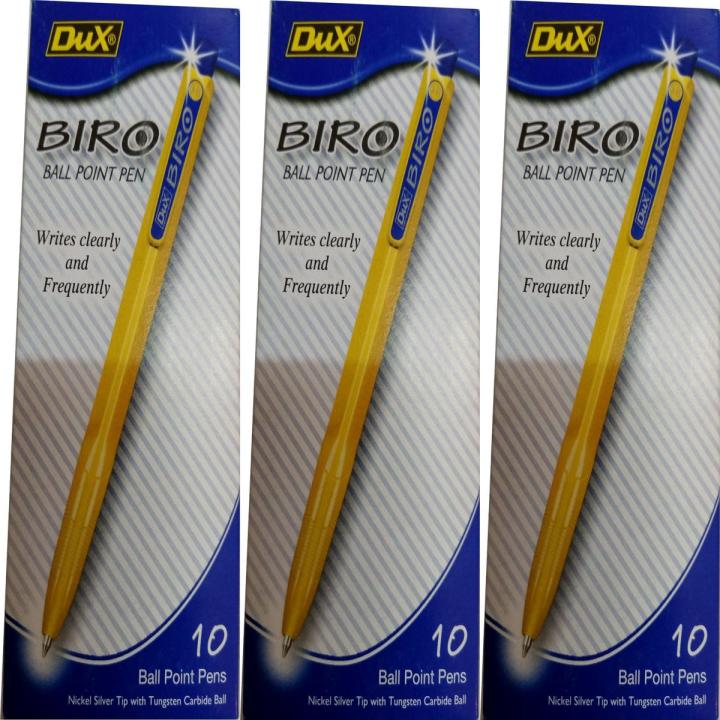 Biro Ball Pen Blue Art # BPCLF (30 Pcs / 3 Pkt)