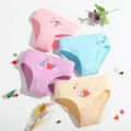 Pack of 4- New Fashion Girl's Underwear Cute Cartoon Print Comfortable Breathable Baby Girl's Panties 2-12 Yrs. 