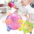 Gleam Ball,Flashing Dancing Ball with Colorful Led Light and Music,Flash Jumping Bouncing Ball FOR PETS And Baby. 