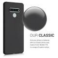LG Stylo 6  Case FlexGuard Series Soft Flexible Slim Lightweight Fit TPU Phone Cover, Black. 