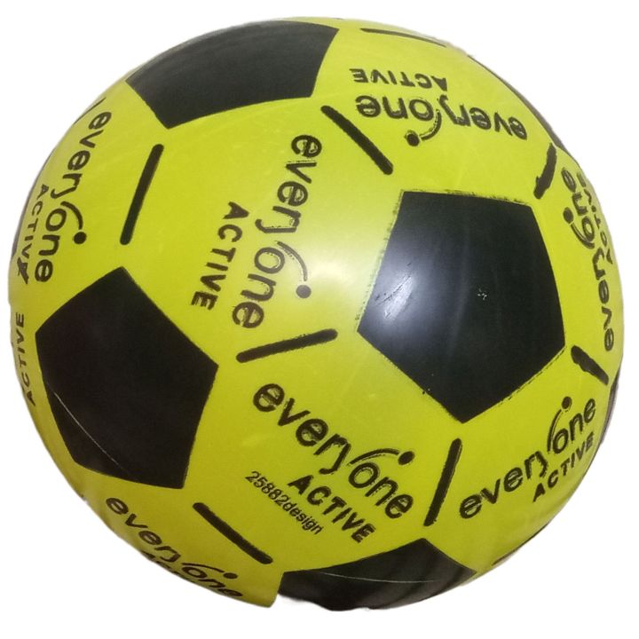 Light Weight Rubber Ball for Kids ideal for Football, Volleyball, Beach, Picnic, etc. Random Color & Design Art # JS-AF-Ball-Toy-0002