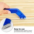 2Pcs Grout Remover Tile Grout Saw Removal Hand Tool with 6 Pcs Extra Blades for Tile Cleaning, Removing Paint and More. 