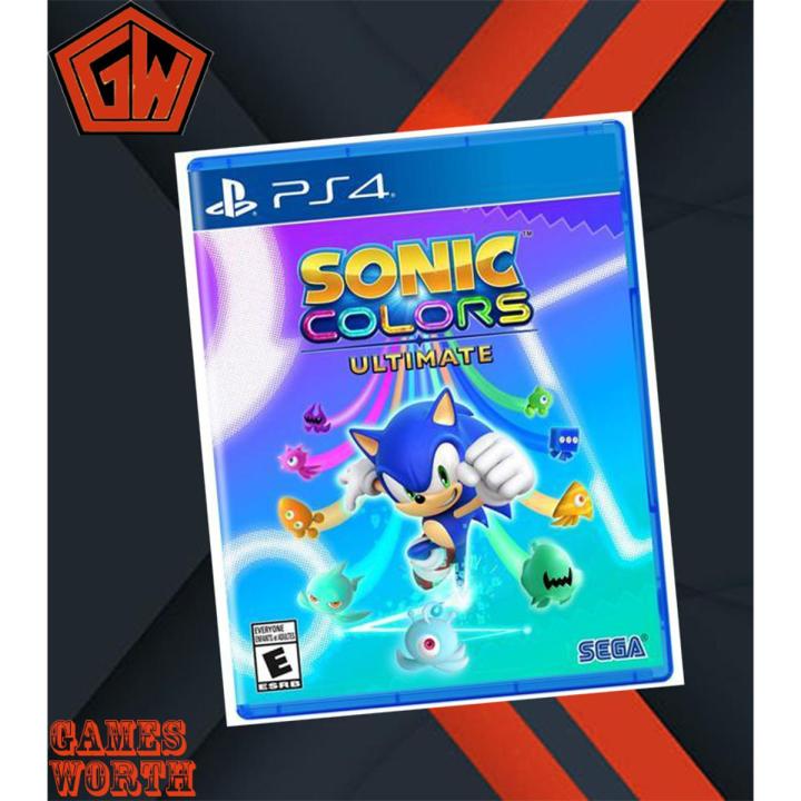 PLAYSTATION 4 DVD SONIC COLOUR ULTIMATE PS4 GAME | Daraz.pk