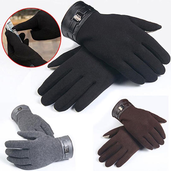 Winter Men Full Finger Gloves Bike Bicycle Mittens Xmas Gift