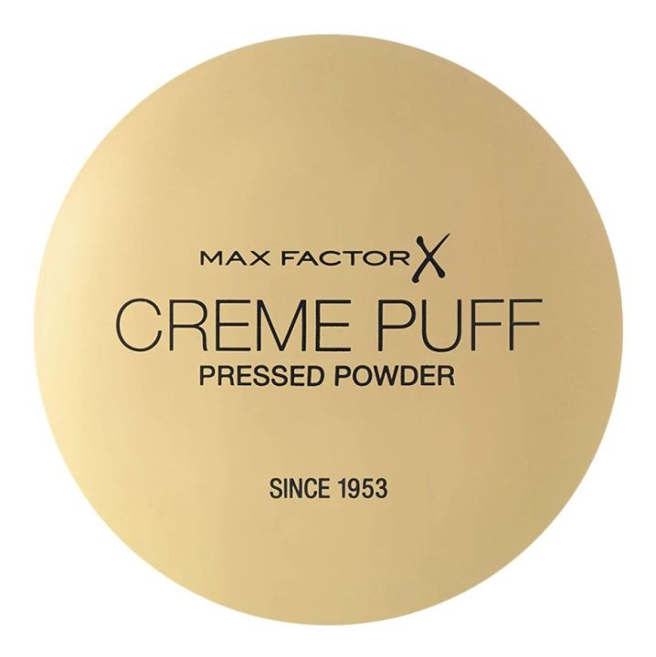 Max Factor Creme Puff Pressed Company Powder - Translucent - Beauty by Daraz