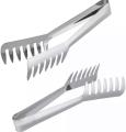 Stainless Steel Food Tong Serving Tong, Spaghetti Tong, Comb Shaped Tong, Pasta Tong. 