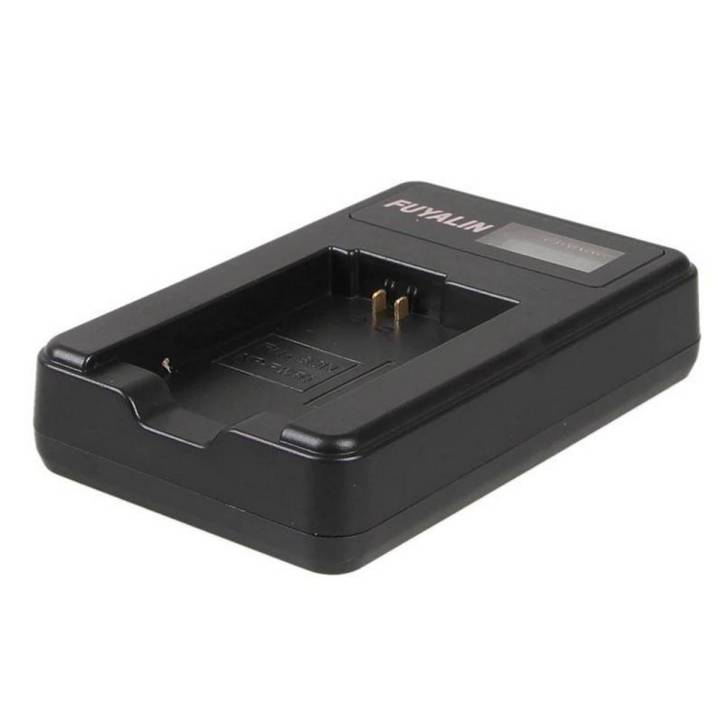 LCD USB Battery Charger LP-E6 LC-E6N For Canon Cameras