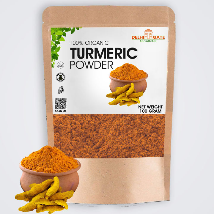 Organic Turmeric Powder | Haldi Powder for Cooking - 100 Grams