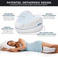 Contour Legacy Leg Pillow Bed Memory Foam Back Hip Leg Knee Support Wedge Sciatica Nerve Soft Pillow. 