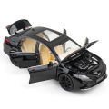 1:24 Toyota Camry Metal Diecast Model Car With Simulation Sound and Lights, Pull Back Action With  Doors, Front & Rear Hood Opened Luxury Cars Collection Best Gift For Car Collectors Die Cast Metal Cars For Kids & Adults. 